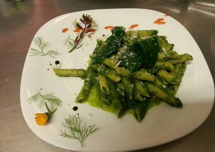 Penne agli spinaci