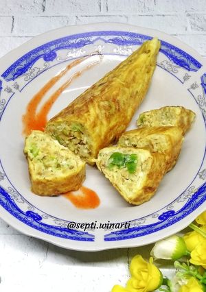 Foto resep Dadar Gulung isi Tempe
