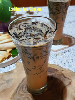 Foto resep Es Thai Tea Cincau