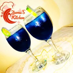 A picture of Bluemoon Mocktail.