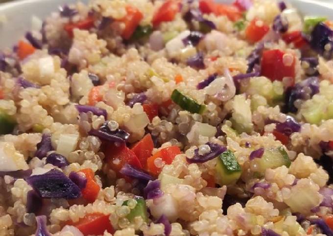 Szivarvanyos Vegan Quinoa Szalai Dora Receptje Cookpad Receptek