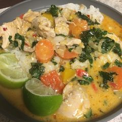 A picture of Thai chicken.