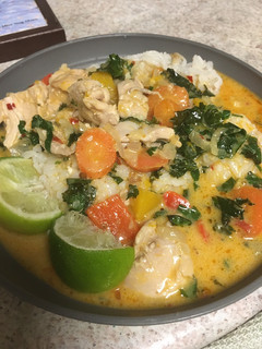 A picture of Thai chicken.