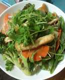 Xào thập cẩm chay