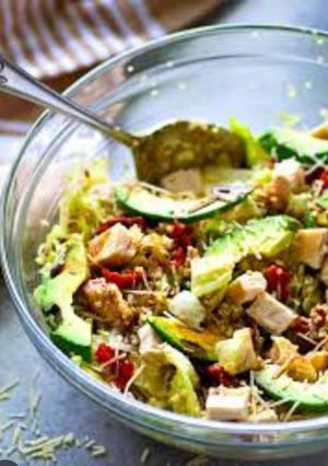 Una foto de Ensalada de Quinoa peruana