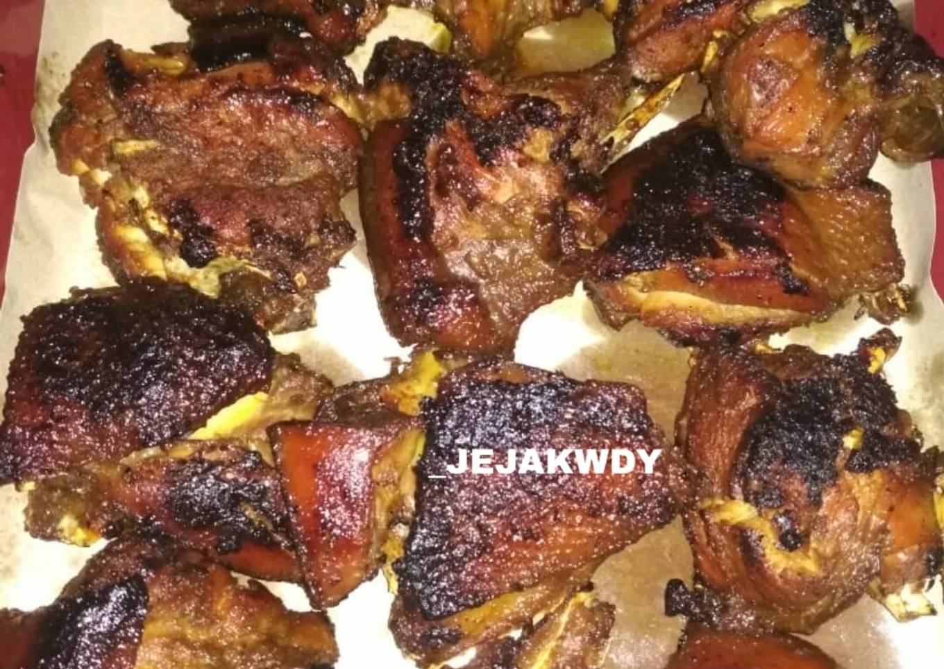 Ayam panggang teflon