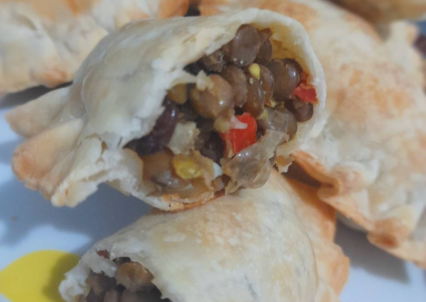 Empanadas de lentejas