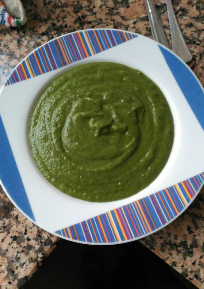 Una foto de Puré de verduras bajo en calorías