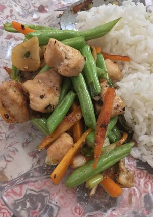 Foto resep Ayam Buncis Tumis Mentega