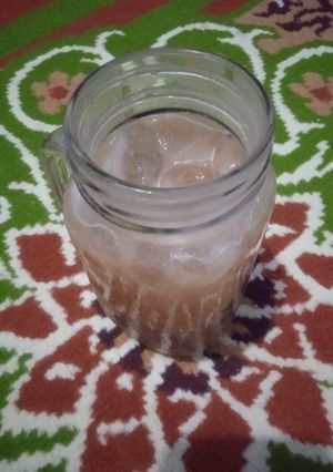 Foto resep Thai Tea with Chocolate Aren Flavor
