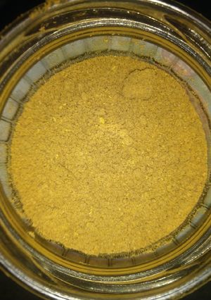A picture of Chat masala pre mix.