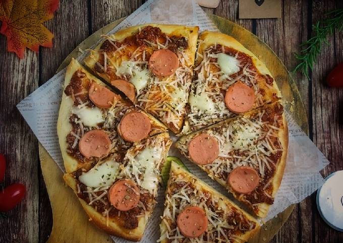 Anti Ribet, Memasak Pizza homemade Simpel