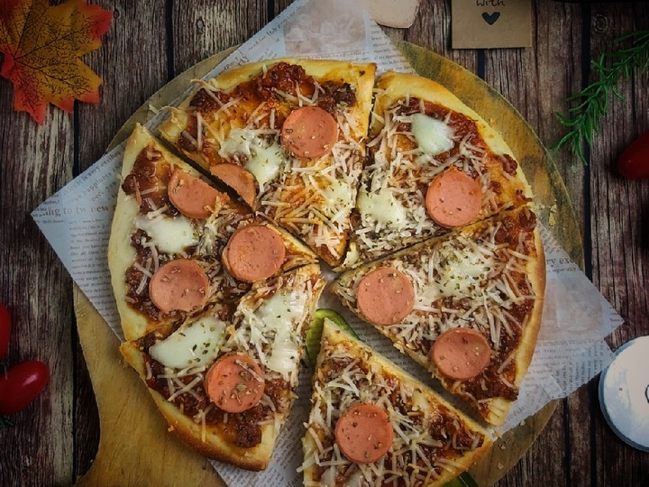Anti Ribet, Memasak Pizza homemade Simpel