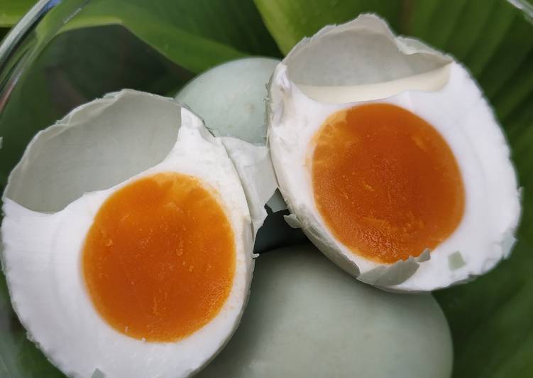 Resep Telur Asin/Hintalu Jaruk, Lezat Sekali