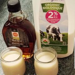 A picture of Korean Banana Milk.