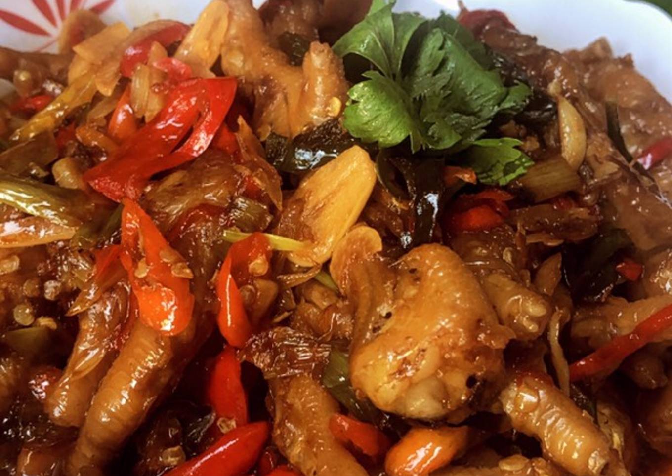 Ceker kecap pedas