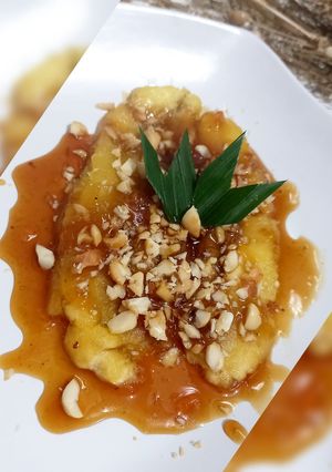 Foto resep Pisang Bakar Gula Kacang