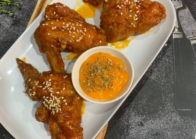 Resep Fire Chicken Wings, Bikin Ngiler
