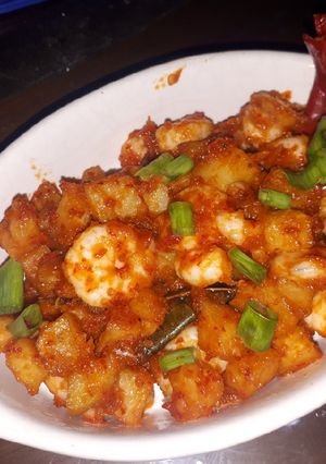 Foto resep Balado Udang & ketang