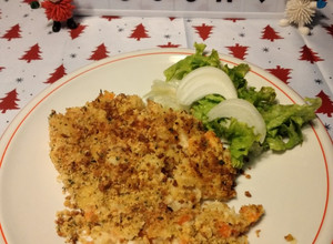 Foto de Bacalhau com Natas com crosta de Broa