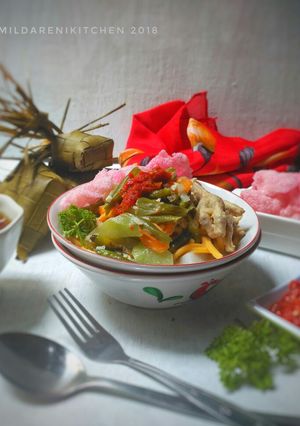 Foto resep Ketupat Sayur Cekeer