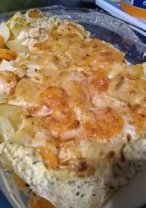 Une photo de Gratin de légumes d'hiver