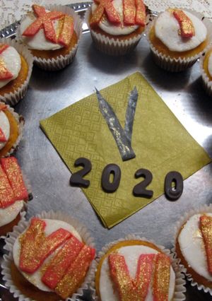 Szilveszteri Cupcake recept fotója