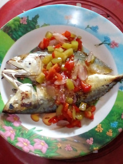 Foto resep Kembung bakar sambal dabu