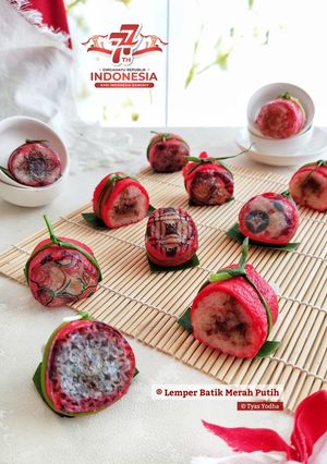 Foto resep Lemper Batik Merah Putih