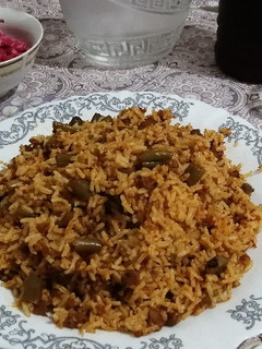 عکسی از دستور لوبیاپلو