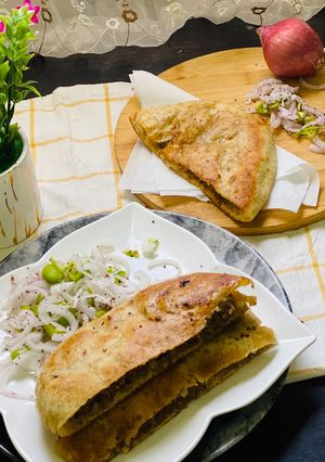 صورة لوصفة حواوشي علي البوتجاز