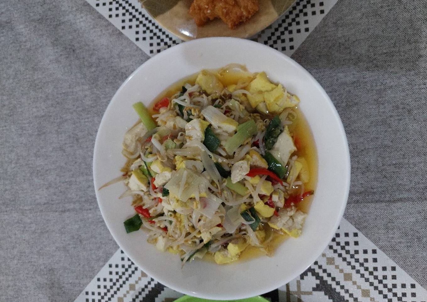 Tumis toge tahu