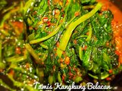 Gambar tumis kangkung belacan