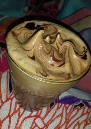 صورة لوصفة رغوة الكابيتشينو