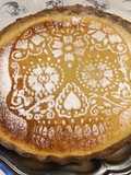 Tarte « skull » au cédrat et miel (pâte brisée au cédrat)