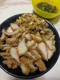 คอหมูทอด