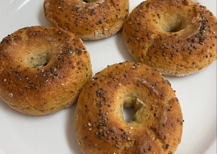Resep Bagel homemade 🥯 yang Lezat