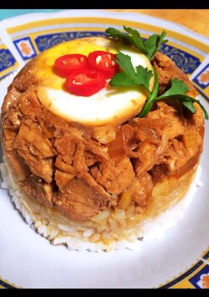 Foto resep Nasi Tim Ayam