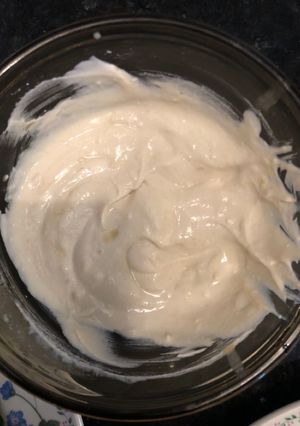 A picture of Fatah sauce فته.