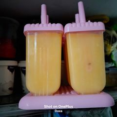 Muskmelon Popsicles A picture of Muskmelon Popsicles.