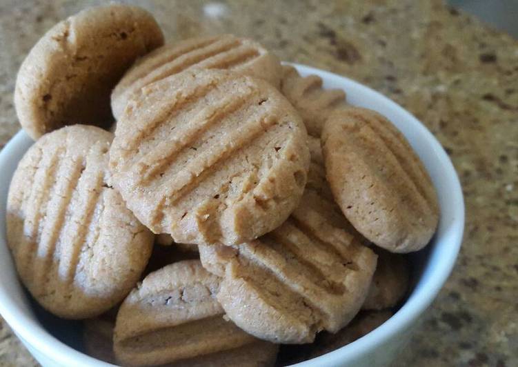 Easiest Peanut Butter Cookies