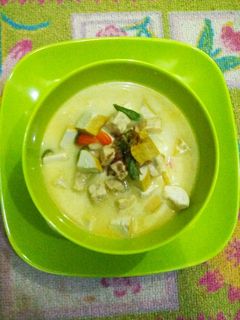 Foto resep Sayur santan tahu + tempe