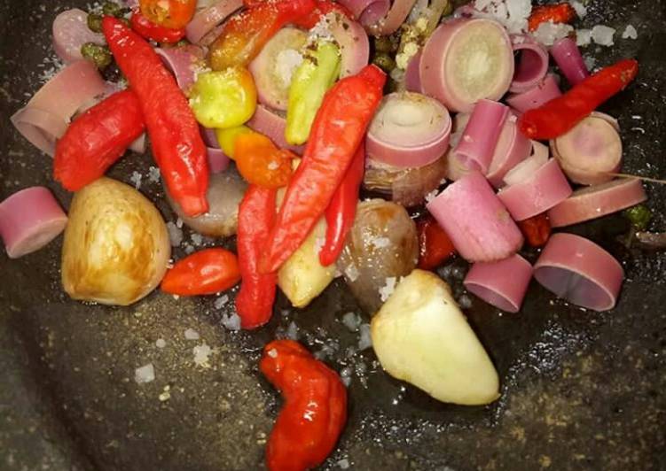 How to Make Tasty Sambel kecombrang mix andaliman 👍👍❤