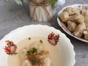 Gambar tekwan baso ikan