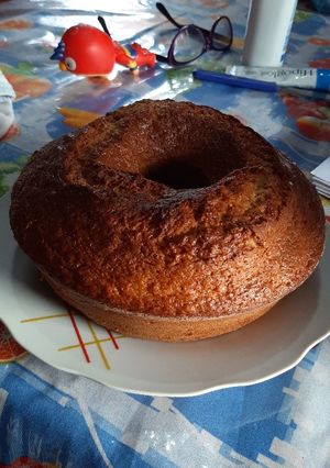 Una foto de Budín de banana