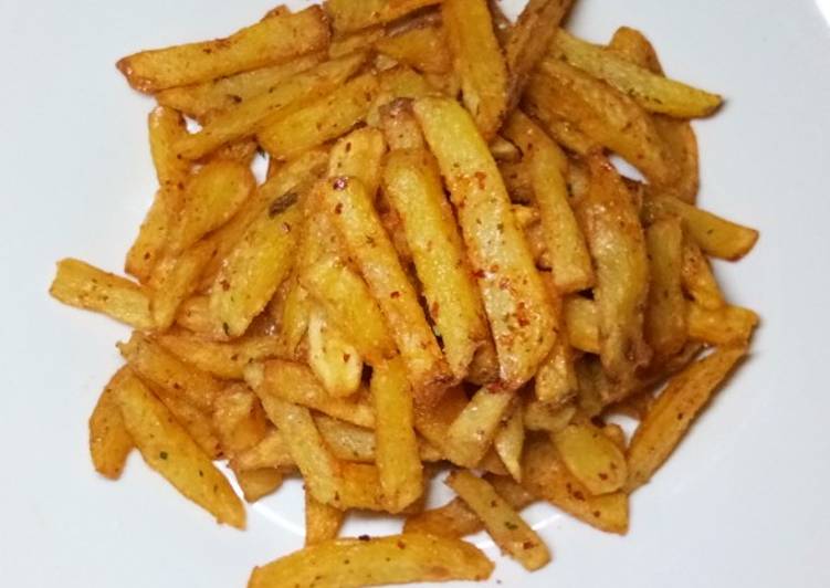 KENTANG GORENG BARBEQUE PEDAS SEHAT SIMPLE πΆππ