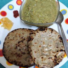 A picture of Winter Season Treasure Platter ----- Harbhara Chana Ni Dal.