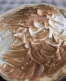 Tarta de manzanas con merengue francés de batidora