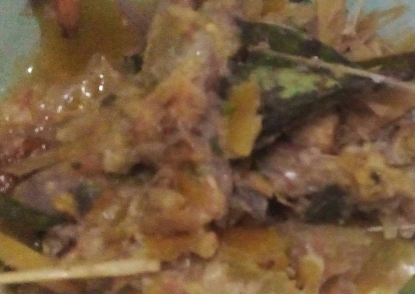 Sambel asam udang / sambal ganja