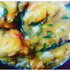A picture of Yam porriage.